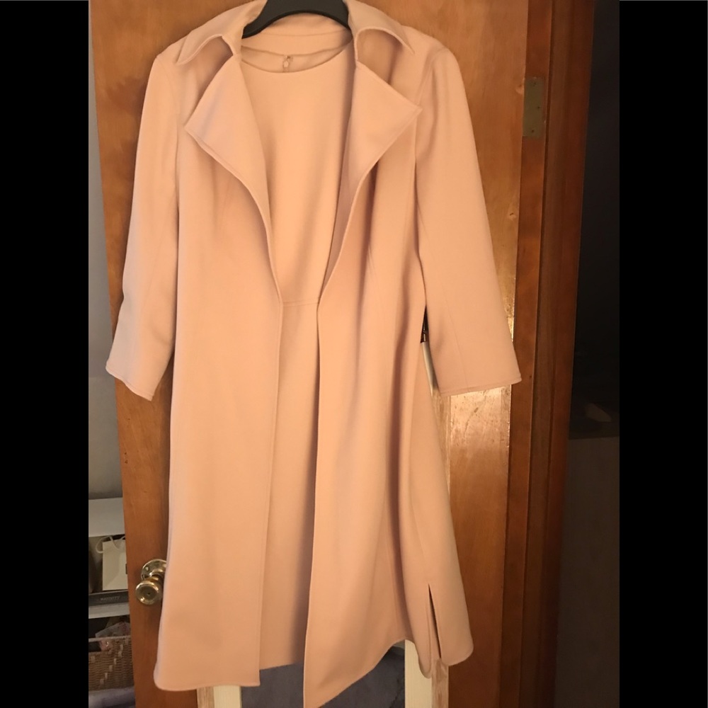 Stunning Anne Klein two piece dress and swing coat - size 6